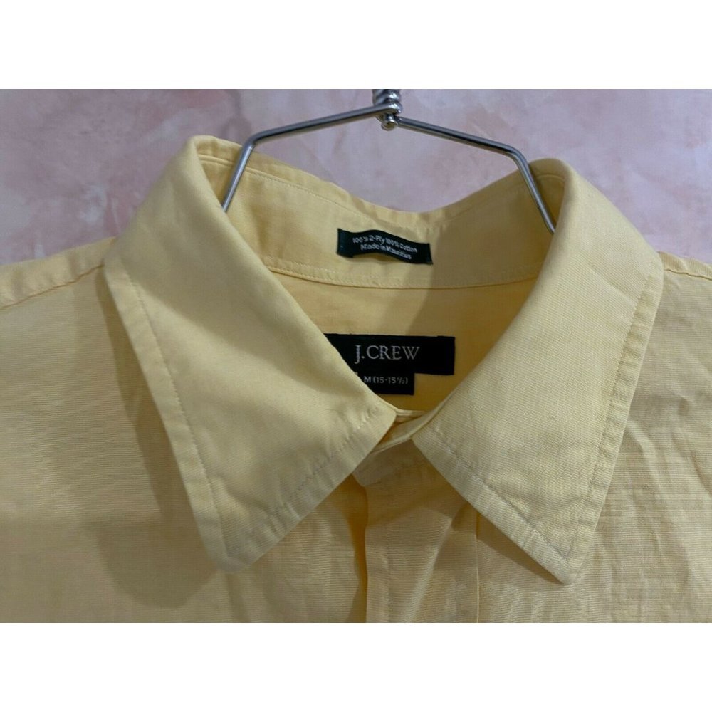 J.Crew Men's button down long‎ sleeve shirt Size  M